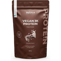 Produktbild von nutri+ Veganes Mehrkomponenten Proteinpulver laktosefrei und ohne Zusatzstoffe 1kg