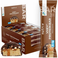 Produktbild von Nutri+ Vhey Bar Proteinriegel Peanut Caramel Vegan