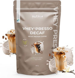 nutri+ VHEY Proteinkaffee Vanille Vegan DECAF Mehrkomponenten-Protein Pulver zuckerfrei und glutenfrei – Bild 1 von 1