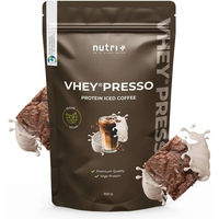Produktbild von Nutri+ VHEYpresso Proteinkaffee Mehrkomponenten Pulver Iced Chocolate-Brownie vegan laktosefrei 800g