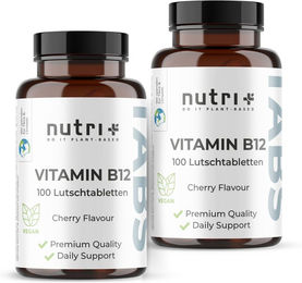 nutri+ Vitamin B12 Lutschtabletten Vegan 200 Stück – Bild 1 von 1