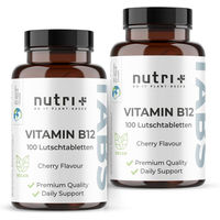 Produktbild von nutri+ Vitamin B12 Lutschtabletten Vegan 200 Stück