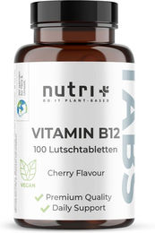nutri+ Vitamin B12 Vegan Lutschtabletten 100 Stück – Bild 1 von 1