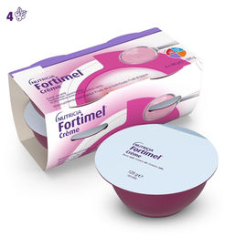 Nutricia Fortimel Creme Waldbeeren glutenfrei für Senioren 4 Stück à 125 g – Bild 1 von 1