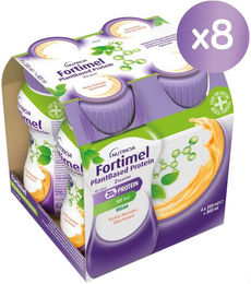 Nutricia Fortimel PlantBased Protein Kürbis-Karotte Mehrkomponenten-Protein vegan laktosefrei glutenfrei – Bild 1 von 3