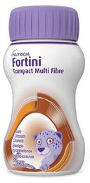 Nutricia Fortini Compact Mehrfaser-Nahrung Schokoladen- und Karamellgeschmack 4 Flaschen à 125 ml – Bild 1 von 1