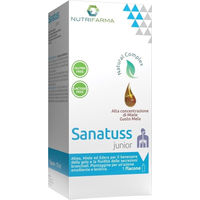 Produktbild von NUTRIFARMA SANATUSS JUNIOR Flüssigkeit Gluten- und Laktosefrei 170 ml