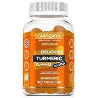 Produktbild von Nutrigums Kurkuma-Komplex Gummis vegan und ohne Zusatzstoffe