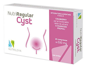 Nutrileya NutriRegular Cyst Kapseln mit Cranberry, D-Mannose und Propolis, 20 Kapseln, glutenfrei und laktosefrei – Bild 1 von 1