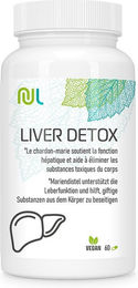 NutriLife Liver Detox Kapseln mit Mariendistel, Artischocke und Vitamin C vegan 60 Stück – Bild 1 von 2