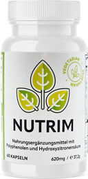 Nutrim Forte Kapseln mit Knotentang, Ingwer, Grünem Tee, Grünem Kaffee und Kardamom vegan 60 Kapseln – Bild 1 von 1