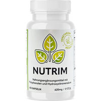 Produktbild von Nutrim Forte Kapseln mit Knotentang, Ingwer, Grünem Tee, Grünem Kaffee und Kardamom vegan 60 Kapseln