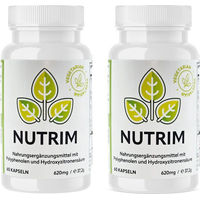 Produktbild von Nutrim Forte Kapseln mit Knotentang, Ingwer und Grünem Tee vegan vegetarisch