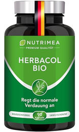 Nutrimea Colon Cleanse Herbacol Ballaststoff- und Kräuter-Komplex 90 Kapseln Bio Vegan Glutenfrei – Bild 1 von 5