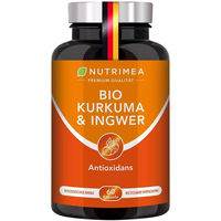 Produktbild von Nutrimea DETOX Ingwer und Kurkuma Kapseln Bio Vegan Glutenfrei