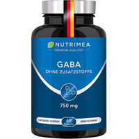 Produktbild von Nutrimea GABA Pur 750 mg Kapseln vegan glutenfrei laktosefrei
