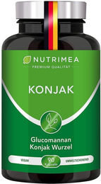 Nutrimea Glucomannan aus Konjak Wurzel Kapseln vegan und glutenfrei – Bild 1 von 3