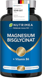 Nutrimea Magnesium Bisglycinat Vegan Kapseln ohne Zusatzstoffe 60 Stück – Bild 1 von 5