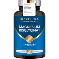 Produktbild von Nutrimea Magnesium Bisglycinat Vegan Kapseln ohne Zusatzstoffe 60 Stück