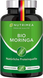 Nutrimea Moringa Oleifera Kapseln Bio Vegan 120 Stück – Bild 1 von 3
