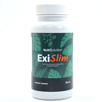 Produktbild von NutriSolution ExiSlim Pflanzliches Nahrungsergänzungsmittel mit Guarana, Kurkuma und Perilla, 60 Kapseln, Vegan