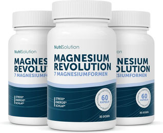 NutriSolution Magnesium Revolution Komplex Kapseln 3er Pack 540 Kapseln – Bild 1 von 3