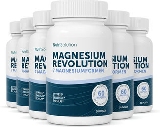 NutriSolution Magnesium Revolution Komplex Kapseln 6er Pack – Bild 1 von 3