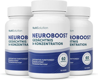 NutriSolution Neuro Boost vegane Kapseln ohne Zusatzstoffe – Bild 1 von 5
