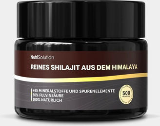 NutriSolution Reines Shilajit aus dem Himalaya Mineralstoff-Komplex für Erwachsene – Bild 1 von 3