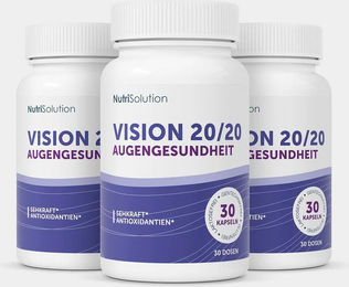 NutriSolution Vision 20/20 Kapseln 3er Pack – Bild 1 von 3