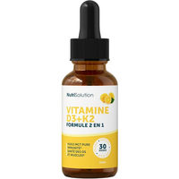 Produktbild von NutriSolution Vitamin D3 + K2 Tropfen vegan