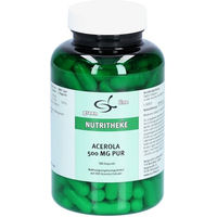 Produktbild von Nutritheke Acerola 500 mg Bio Kapseln 180 Stück