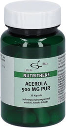 NUTRITHEKE Acerola 500 mg Kapseln glutenfrei laktosefrei ohne Gelatine – Bild 1 von 2