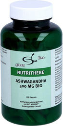 Nutritheke Ashwagandha 500 mg Bio Kapseln 120 Stück – Bild 1 von 2
