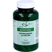 Produktbild von Nutritheke Ashwagandha 500 mg Bio Kapseln 120 Stück