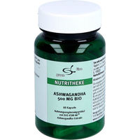 Produktbild von Nutritheke Ashwagandha 500 mg Bio Kapseln 60 Stück