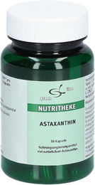 NUTRITHEKE Astaxanthin Kapseln glutenfrei laktosefrei ohne Gelatine und Zusatzstoffe – Bild 1 von 2