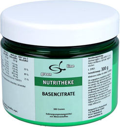 Nutritheke Basencitrate Mineralstoff-Komplex Pulver 300 g glutenfrei und ohne Zusatzstoffe – Bild 1 von 2