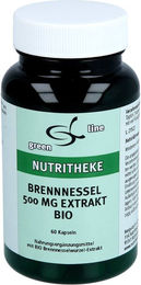 Nutritheke Brennnessel Bio Extrakt 500 mg Kapseln 60 Stück – Bild 1 von 2