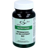 Produktbild von Nutritheke Brennnessel Bio Extrakt 500 mg Kapseln 60 Stück