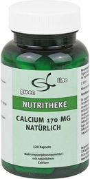 Nutritheke Calcium Algenkalk Sango 170 mg Kapseln 120 Stück laktosefrei und glutenfrei – Bild 1 von 2