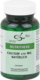 Nutritheke Calcium D3 500/1000 Kapseln 120 Stück glutenfrei und laktosefrei ohne Gelatine – Bild 1 von 3