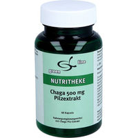 Produktbild von Nutritheke Chaga Pilzextrakt 500 mg Kapseln 60 Stück