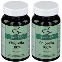 Produktbild von Nutritheke Chlorella Kapseln 120 Stück glutenfrei laktosefrei ohne Gelatine und Zusatzstoffe