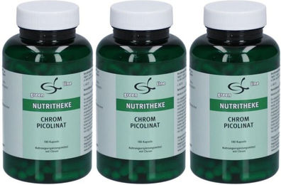 Nutritheke Chrom Picolinat Kapseln 180 Stück – Bild 1 von 1