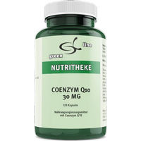 Produktbild von Nutritheke Coenzym Q10 Ubiquinon 30 mg Kapseln 120 Stück