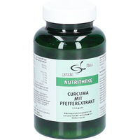 Produktbild von nutritheke Curcuma mit Pfefferextrakt Kapseln 120 Stück