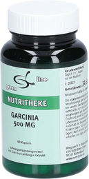 Nutritheke Garcinia 500 mg Kapseln vegan glutenfrei laktosefrei ohne Zusatzstoffe – Bild 1 von 2