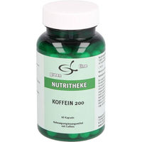 Produktbild von Nutritheke GmbH Koffein 200 mg Kapseln 60 Stück