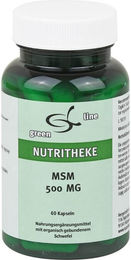 Nutritheke GmbH MSM 500 mg Kapseln – Bild 1 von 1